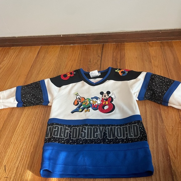 VINTAGE COLLECTIBLE DISNEY WORLD HOCKEY JERSEY 2008 - Picture 1 of 5